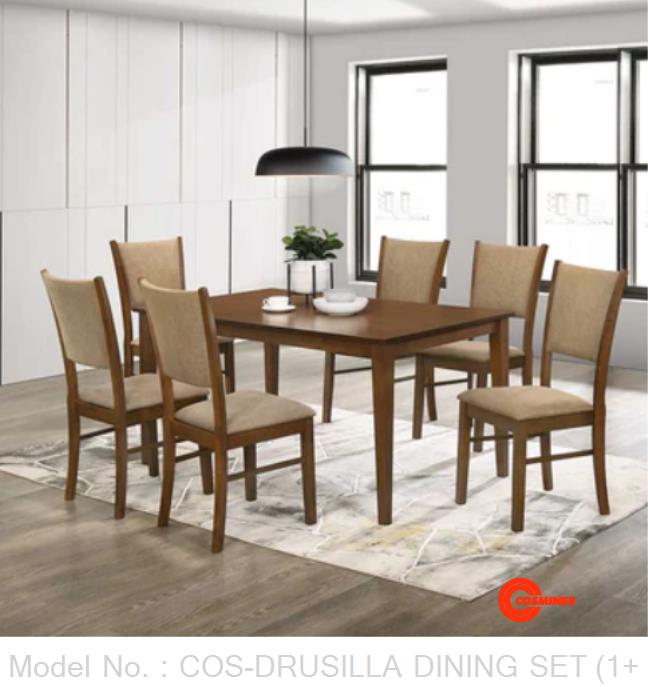 COS-DRUSILLA DINING SET (1+6)